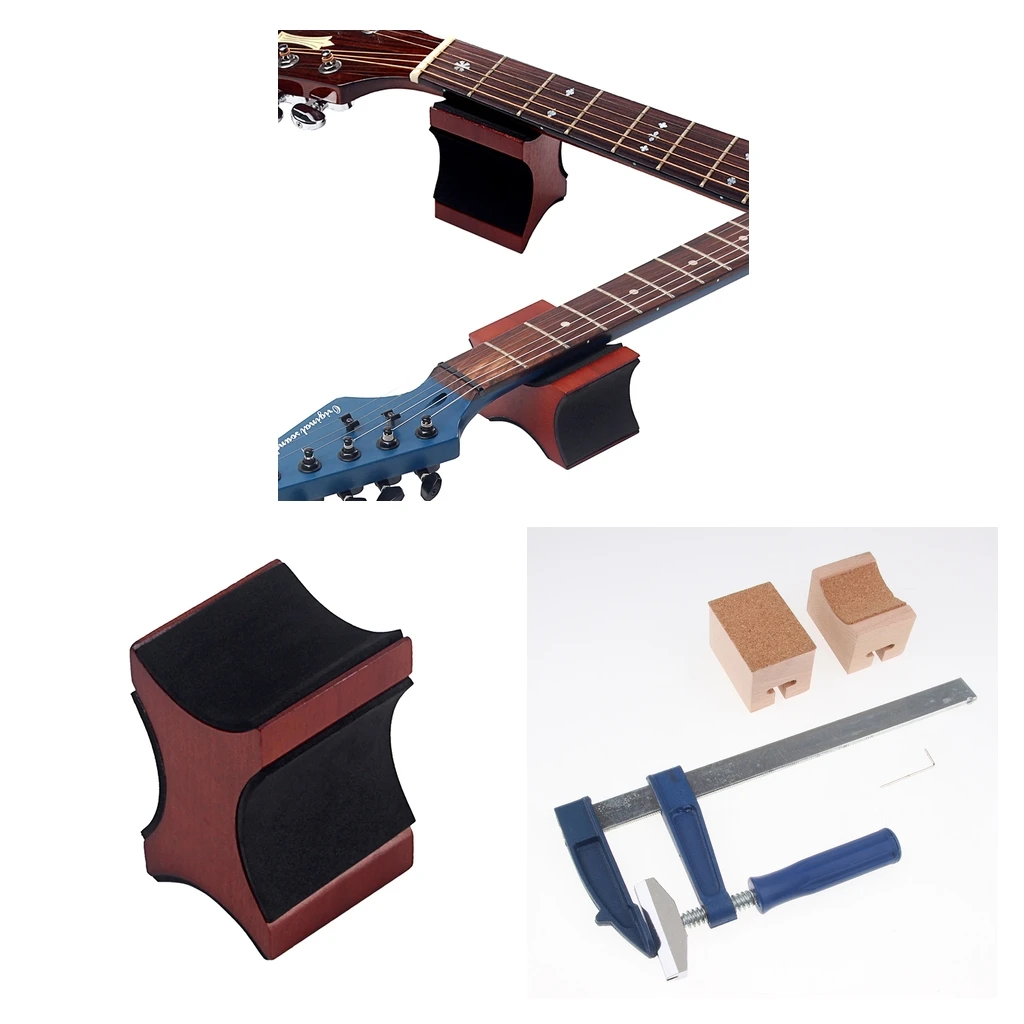 

Guitar Neck Rest+Guitar Fret Press Caul Tool For Electric Guitar Setup