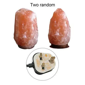

ICOCO Hand Carved Himalayan Crystal Salt Light Ionizer Natural Rock Lamp Air Puritying Lighting for Bedroom US/EU/UK/AU Plug