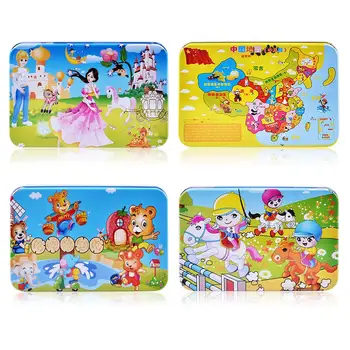 

60Pcs Wooden China Map Pony Self Assembly DIY Puzzle Jigsaw Kids Educational Toy Intelligence Develop Toy