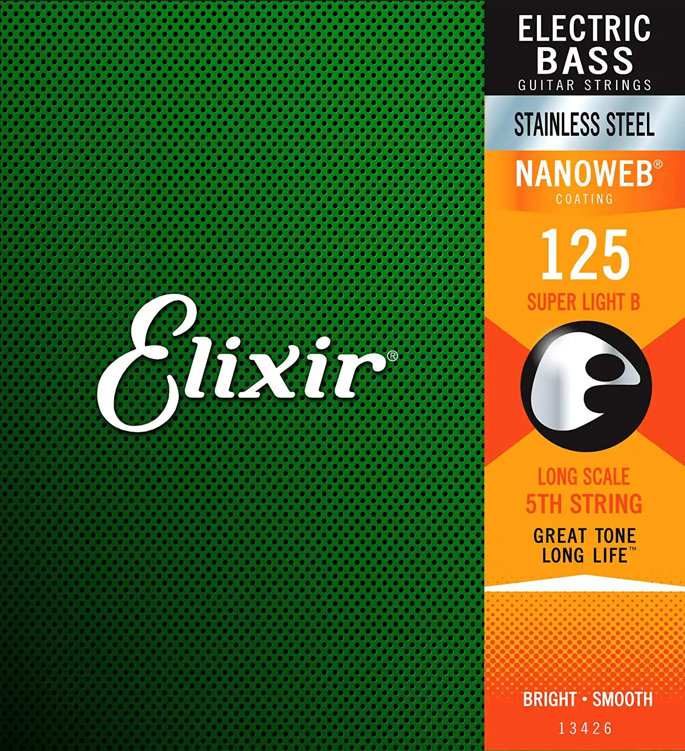 Elixir 13426 .125 Nanoweb Stainless Steel Single Bass Guitar String|Guitar  Parts & Accessories| - AliExpress