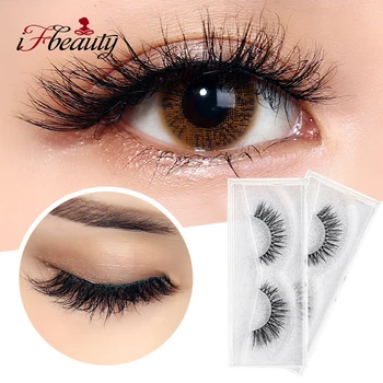 

1Pair 3D Eyelashes Mink Lashes Handmade Makeup Beauty Extension Tools Exquisite packaging Eyelashes