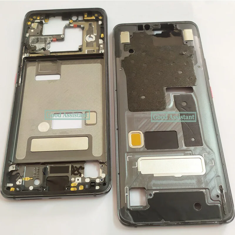 Б/у для huawei Коврики 20 Pro LYA-LX9 LYA-L29 LYA-L09 спереди Корпус шасси плиты ободок ЖК-дисплея, передняя панель на переднюю раму