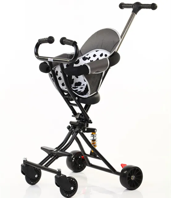 $US $171.00  2020 new simple four wheel baby stroller foldable baby high landscape stroller
