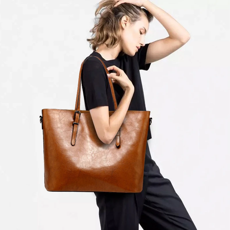 shoulder sac luxury handbag women bags designer bolsa feminina summer vintage messenger brown leather clutch big tote bag