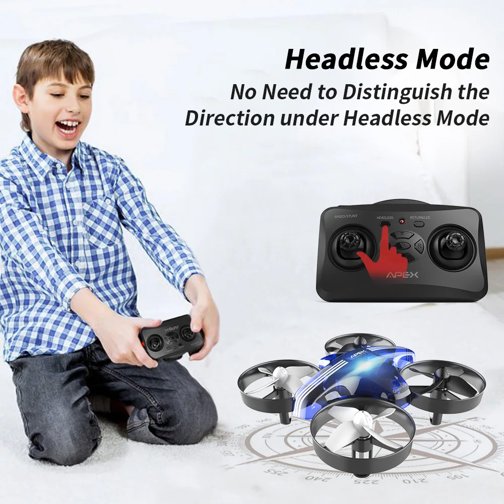 APEX Blue Mini RC Quad Copter Pocket Drone Remote Control Boy Toy 4CH 3D Flip Quadcopter RC Nano Helicopter APEX Blue Mini RC Quad Copter Pocket Drone Remote Control Boy Toy 4CH 3D Flip Quadcopter RC Nano Helicopter