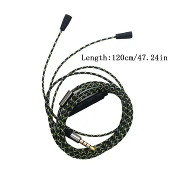 

Replaced Headphone Cable Line with Microphone for IE8 IE80 IE8i Earphone Headset LX9B