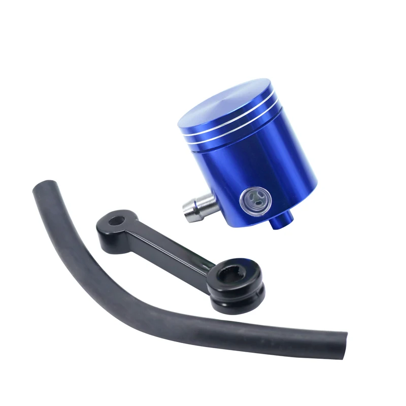 ZSDTRP - Botella de líquido de embrague de freno delantero universal para motocicleta, depósito de aceite para cilindro maestro, taza para tanque para Honda, Suzuki, Kawasaki
