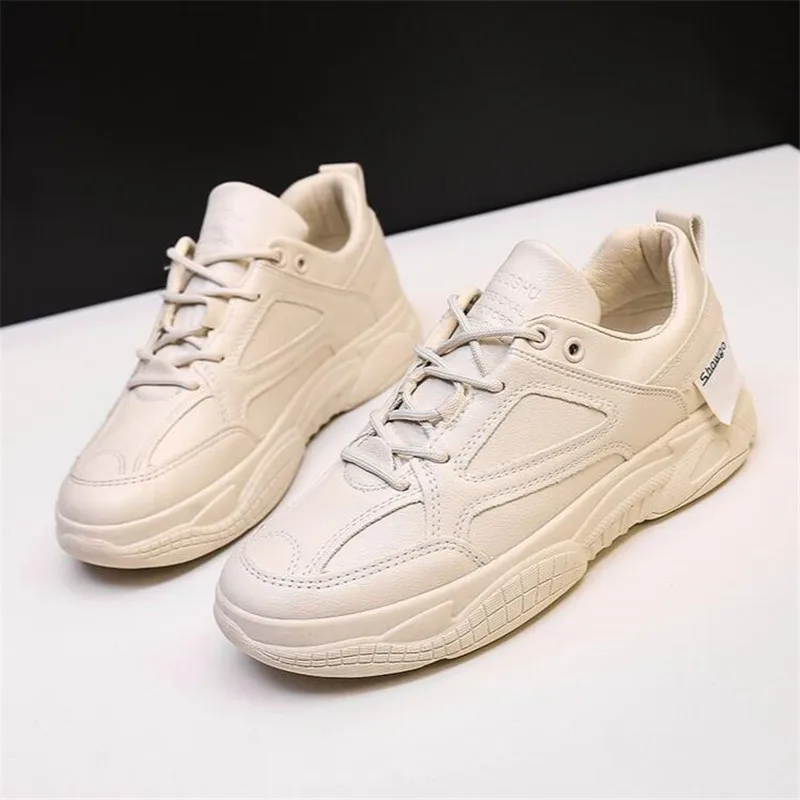 

Mhysa 2019 Whites Sneakers Fashion Women Casual Shoes Breathable Shoes PU Leather Platform Shoes Women Trainers Chaussure L709