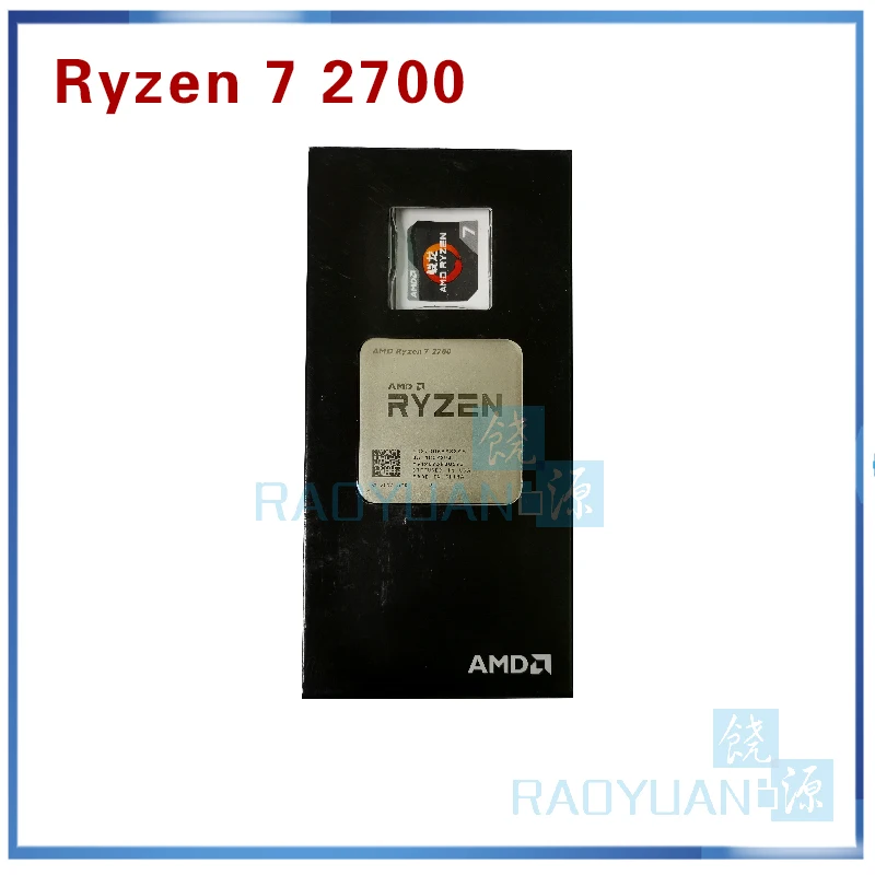 

AMD Ryzen 7 2700 R7 2700 3.2 GHz Eight-Core Sinteen-Thread 16M 65W CPU Processor YD2700BBM88AF Socket AM4