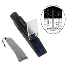 4 в 1 ручной рефрактометр автомобильный антифриз гликоль батарея кислота этилен гликоль пропиленгликоль очиститель АТС рефрактометр