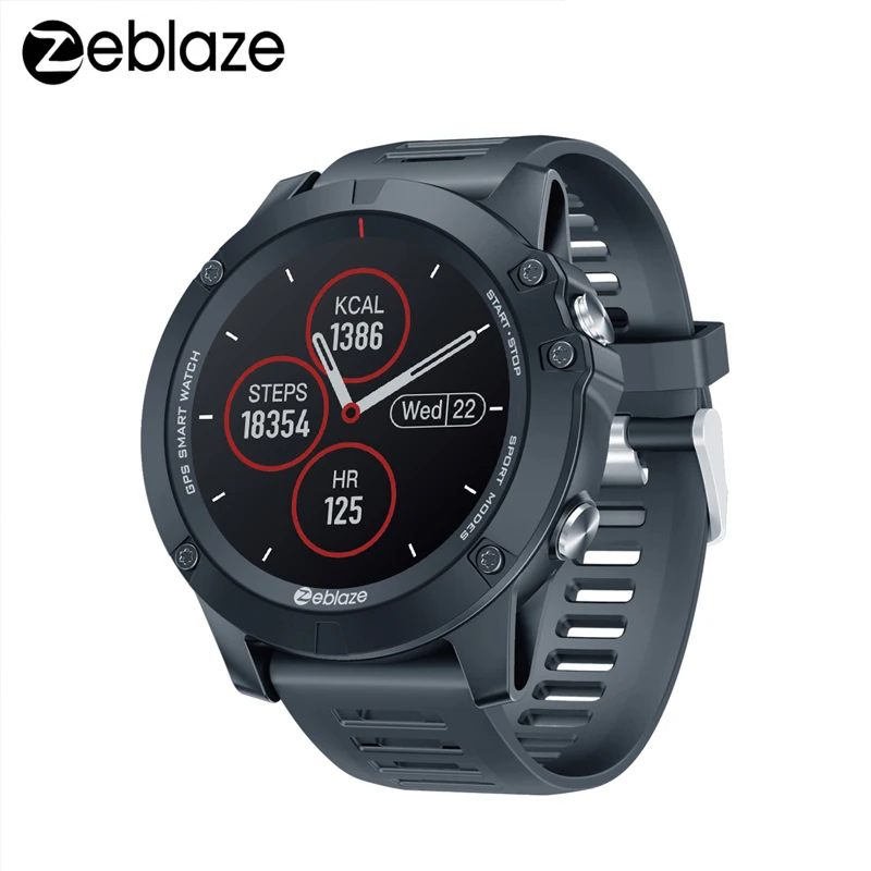 Zeblaze VIBE 3 Смарт часы с GPS 2020 Пульсометр мульти спортивный режим водонепроницаемые