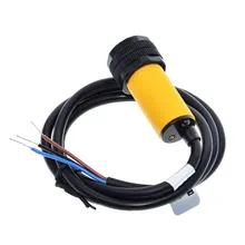 Robot de voiture intelligent E18 D80NK infrarouge, évitement d'obstacles, capteur photoélectrique interrupteur de proximité 3 80cm plage de détection réglable