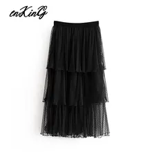 В английском стиле; элегантные офисные женские туфли из искусственной кожи, длинные юбки для женщин с hih облегающий талию, бедра faldas mujer moda миди юбки