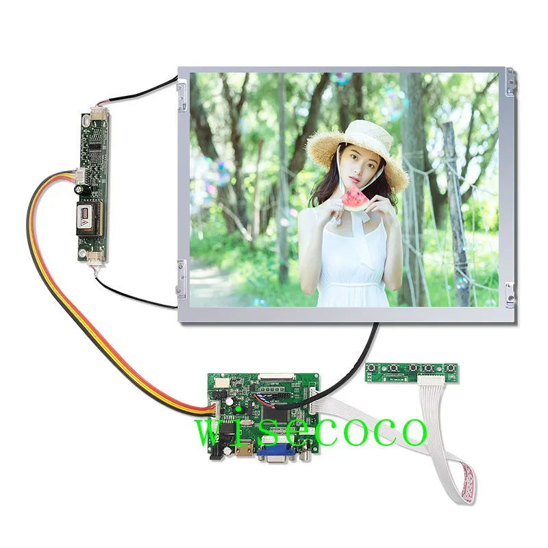12,1 дюймов 800*600 G121SN01 V3 панель ЖК-дисплей модуль HDMI+ VGA+ 2AV плата контроллера промышленные запчасти PDA