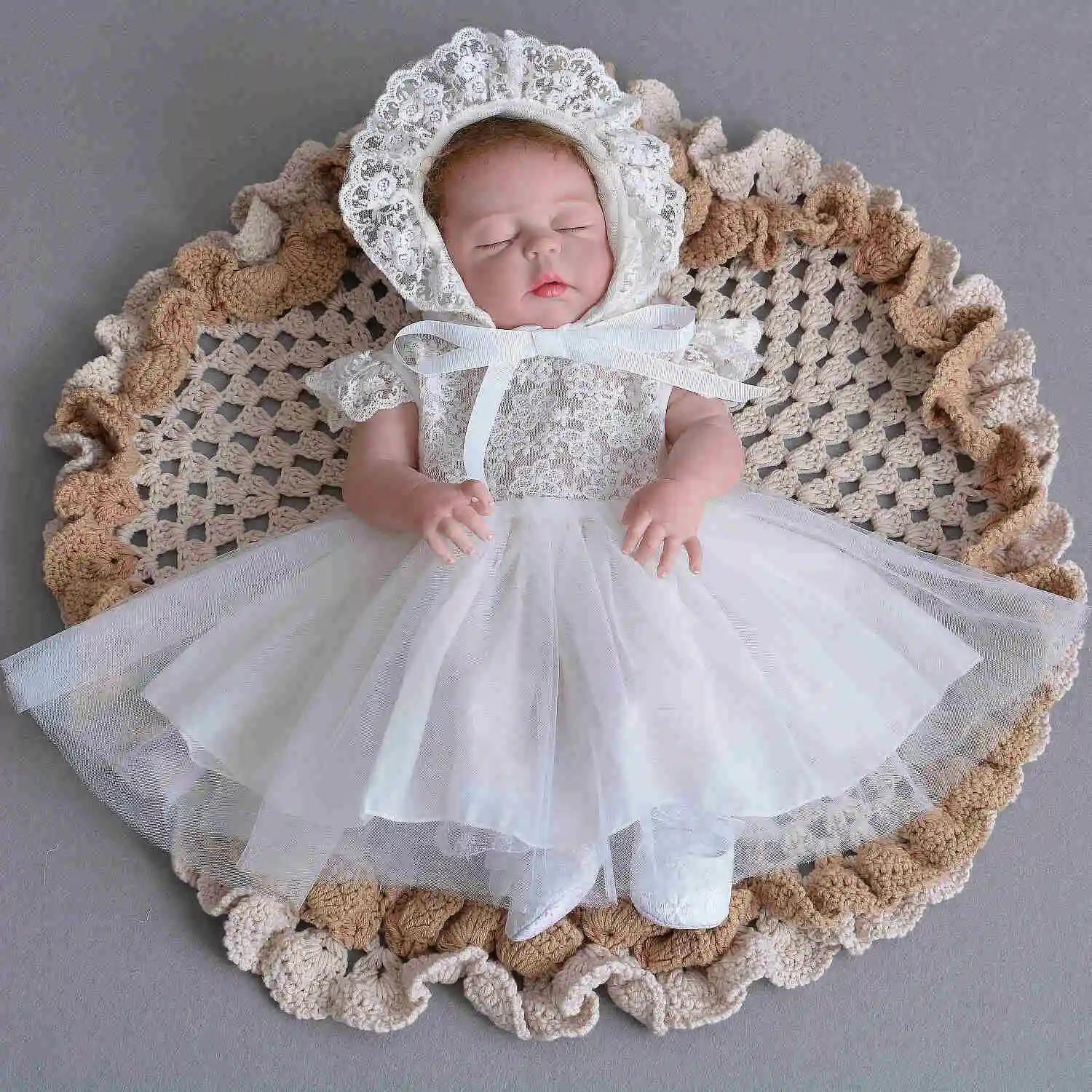 Кружевное платье с аппликацией для маленьких девочек на день рождения 1 год; платья для крещения для маленьких девочек; кружевное платье для свадебной вечеринки