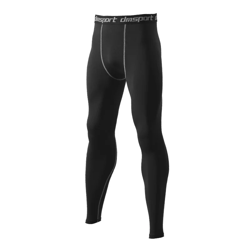 

Cross Border Factory for Men Pro Tight Leggings Thin Athletic Pants Basketball Running Quick Drying Pants Fitness Pants