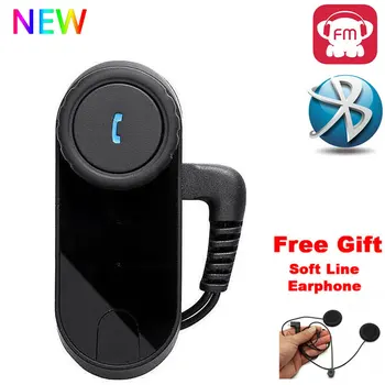 

FreedConn T COM FM Bluetooth Motorcycle Helmet Intercom Interphone Headset domofon interfone Microphone for Full Face Helmet