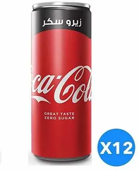 

Cocacola Zero Sodas Can - 330ml