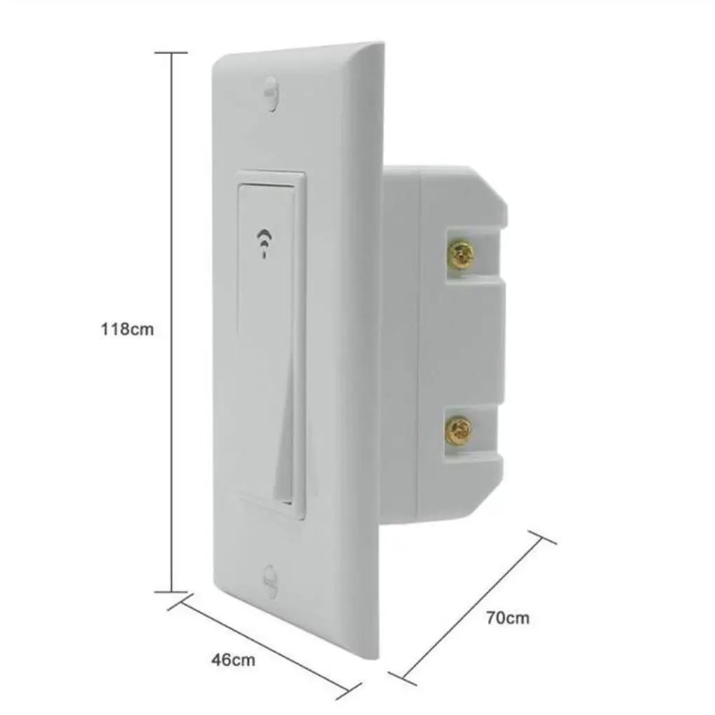 Тип 1/2/3 AC 100-240V смарт WI-FI светодиодный светильник настенный выключатель Панель мобильное приложение Управление для Alexa
