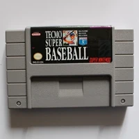 

Tecmo Super Baseball NTSC-USA 16 Bit 46 Pin Super Game Card