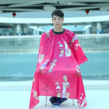 

Waterproof Cartoon Pattern Cutting Hair Cut Cloth Salon Barber Gown Cape Hairdressing Hairdresser Hair Tools Hot New