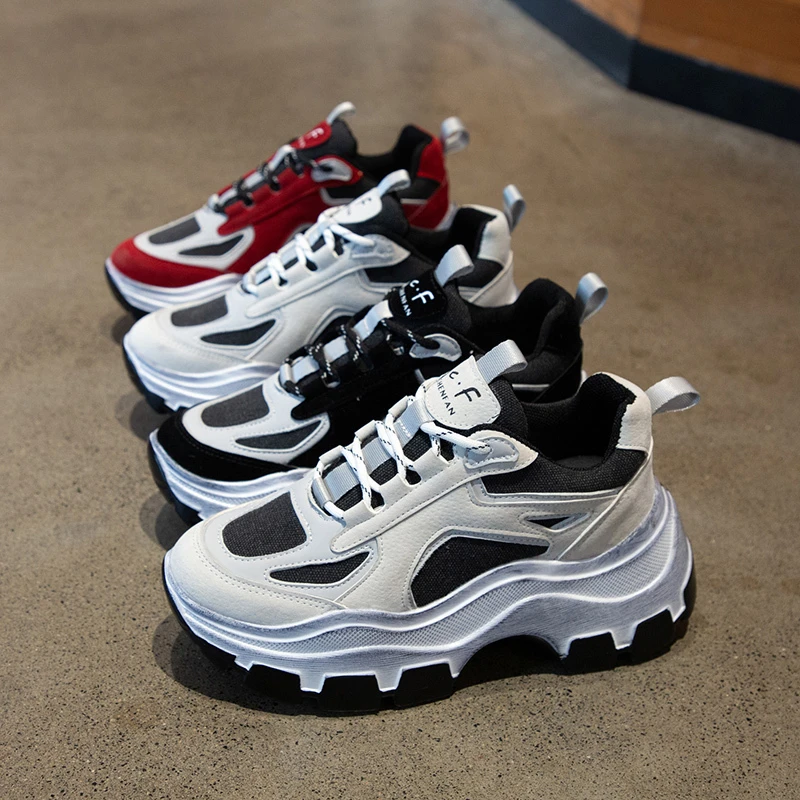 high chunky sneakers