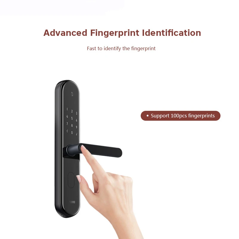  Xiaomi Aqara S2 Fingerprint Smart Door Lock Work With Mi Home App Keyless Smart Security doo Lock A