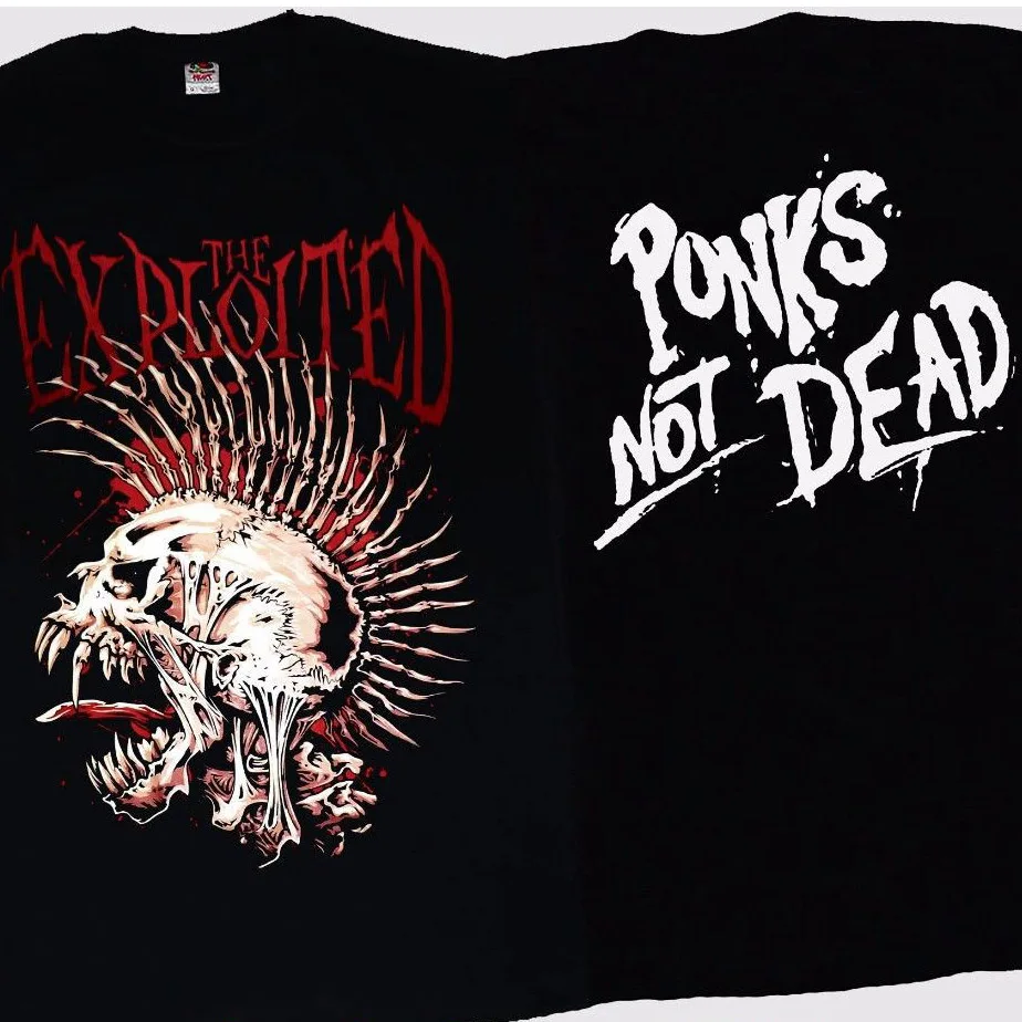 The exploited шотландская панк рок группа футболка Размеры &ltWbr&gt S до 6Xl | Мужская одежда