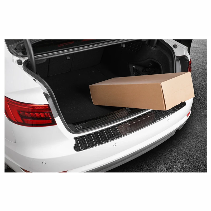 

High quality Welcome pedal Rear Guard Tailgate pedal Protection tail box Door pedal Protection For Audi A4L 2017-2020