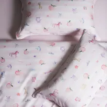 Lindo juego de Cama de Gato de delfín de melocotón de mascota rosa, funda de edredón de algodón de reina completa vintage doble hogar textil cama sábana funda de almohada