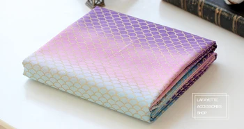 

ZAKKA 0.5m Fish Scale Color Gradient Japanese Style Cloth Fabric Patchwork Jelly Roll Strip DIY Quilts Home Textile Design