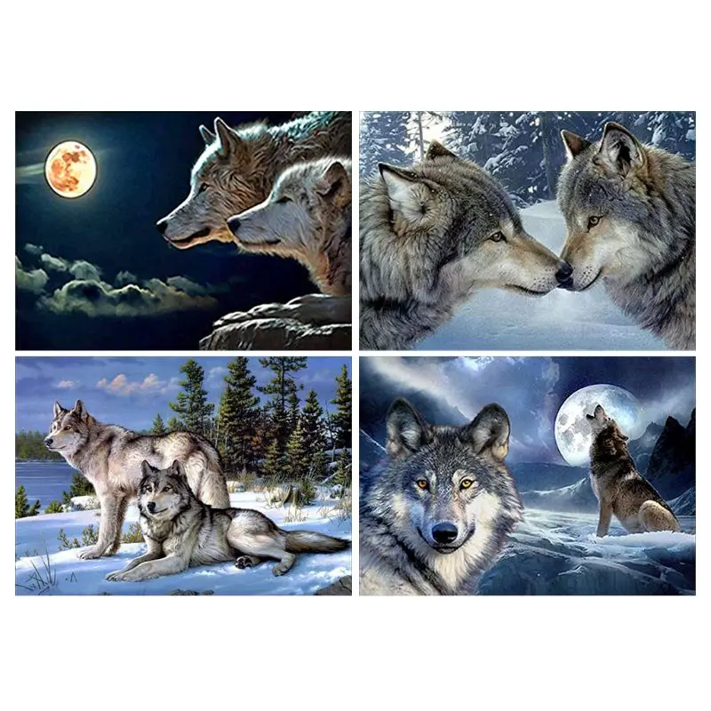 

5D Diamond Painting Kit for Adult Drill Paint Pictures Arts,4-Pack,Golf Q6PE