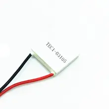 Полупроводниковое охлаждение TEC1-03105 миниатюрное 20*20 мм 18,75 Вт оборудование для красоты низкой мощности, оборудование для лазерного охлаждения