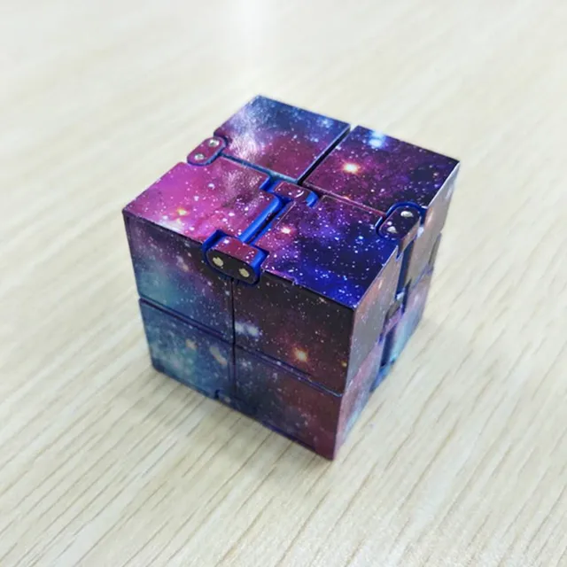 2020 New Trend Creative Infinite Cube Infinity Cube Magic Cube Office Flip Cubic Puzzle Stop Stress Reliever Autism Toys 1