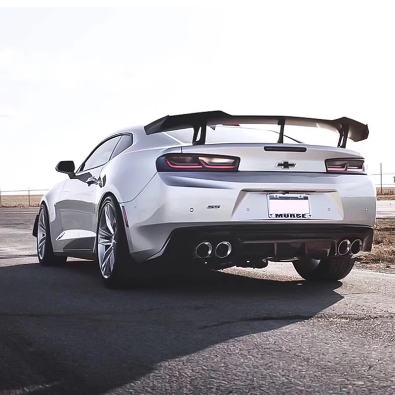 Автомобильный Стайлинг ZL1 1LE Стиль углеродного волокна GT Крыло задний спойлер для Chevrolet Camaro6 SS ZL1-UP