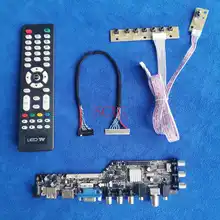 

Signal Digital 30Pin-LVDS AV VGA USB HDMI-compatible Fit HSD110PFW1/HSD110PHW1 DIY Kit Display controller board 1366*768 LED LCD