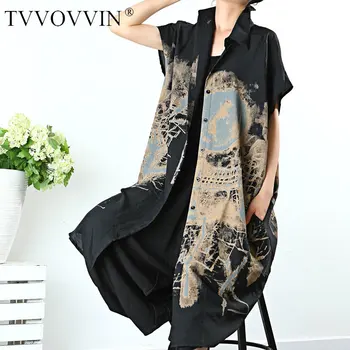 

Korea Two Piece Set Print Pattern Single Breast Plus Size Top Elegant Goddess Fan Casual Irregular Elastic Pants DZL1384