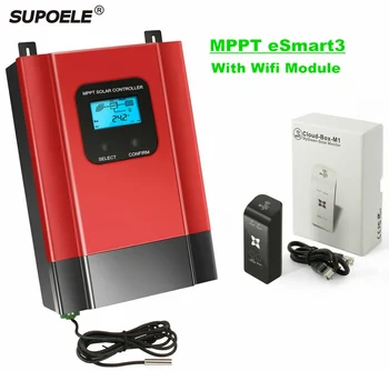 

eSmart3 12V 24V 48V Auto sensing Ture MPPT Solar Charge Controller PV Regulator 30A 40A 50A 60A With Wifi Monitoring