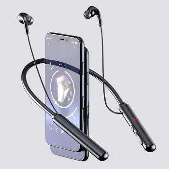 

Long Standby Stereo Wireless Neckband Bluetooth Earphones Music Sports Headset Earphones Headphones