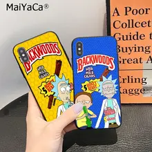 MaiYaCa Рик и Морти сигарета с табаком курить новое поступление чехол для сотового телефона Apple iPhone 8 7 6S Plus X XS MAX 5 5S SE XR