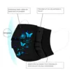 10pcs Adult 3d Butterfly Printed Mask Black Disposable Face Masks 3 Layers Non-woven Protection Mouth Mask Mascarillas Negras 5