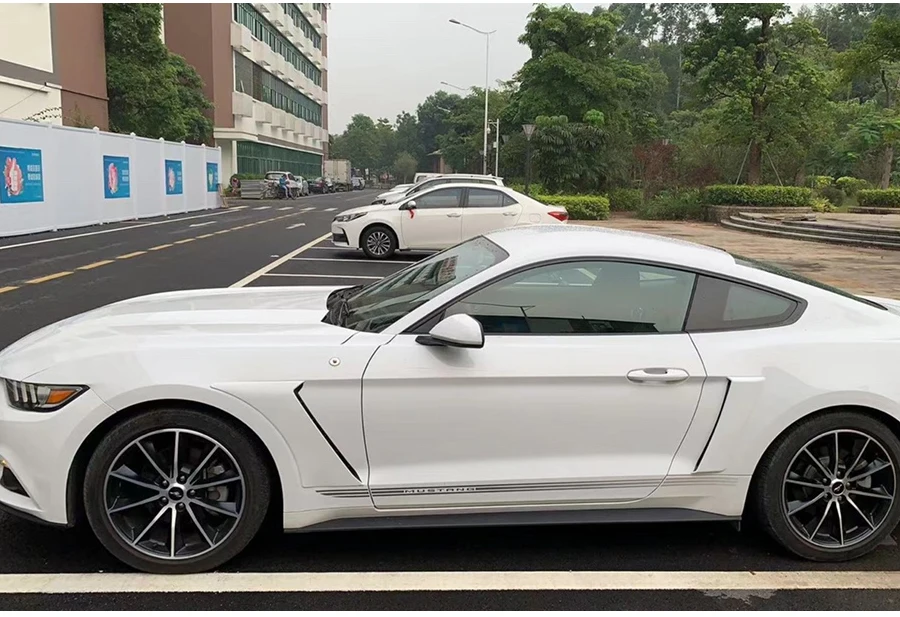 R Стиль автомобиля Передняя/задняя сторона для крыла двери совки пластина для Ford для Mustang GT350- автомобиль для крыла совки крышка