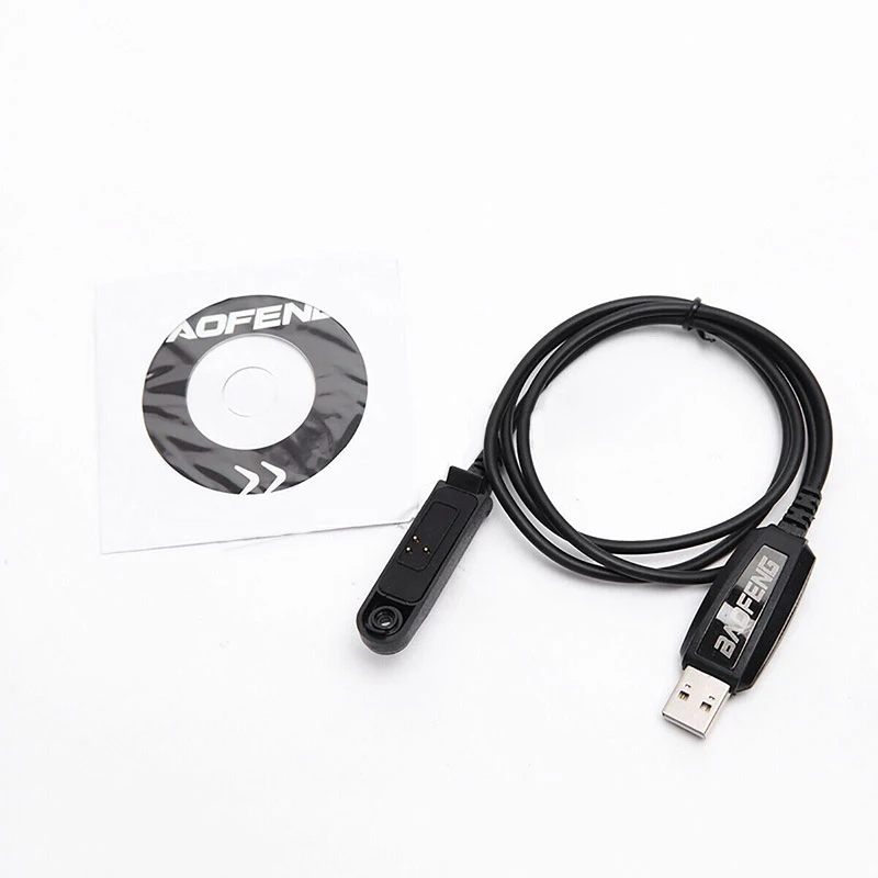 USB Кабель для программирования, шнур CD для Baofeng BF-UV9R Plus A58 9700 S58 N9 и т. д. портативная рация UV-9R Plus A58 Радио PC