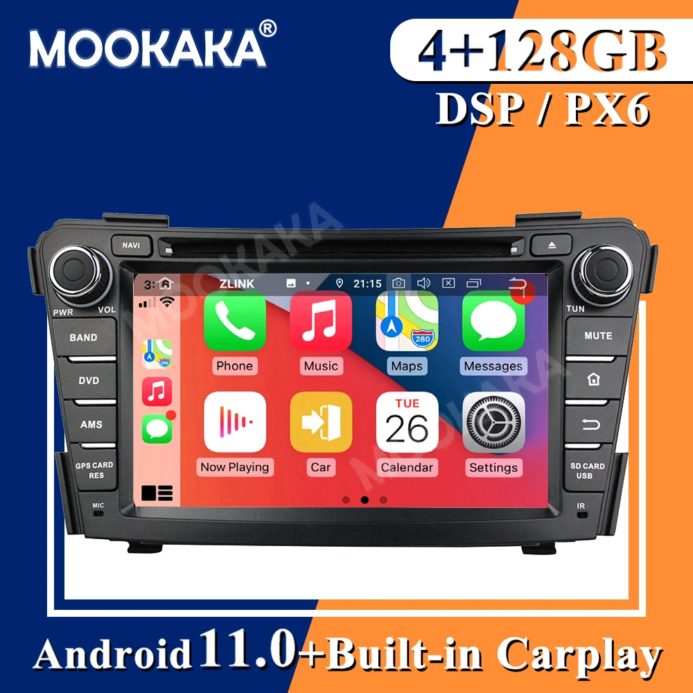 4 + 128 ГБ для HYUNDAI I40 2011-2016 Android 11 автомобильный DVD-плеер GPS-навигация автомобильное