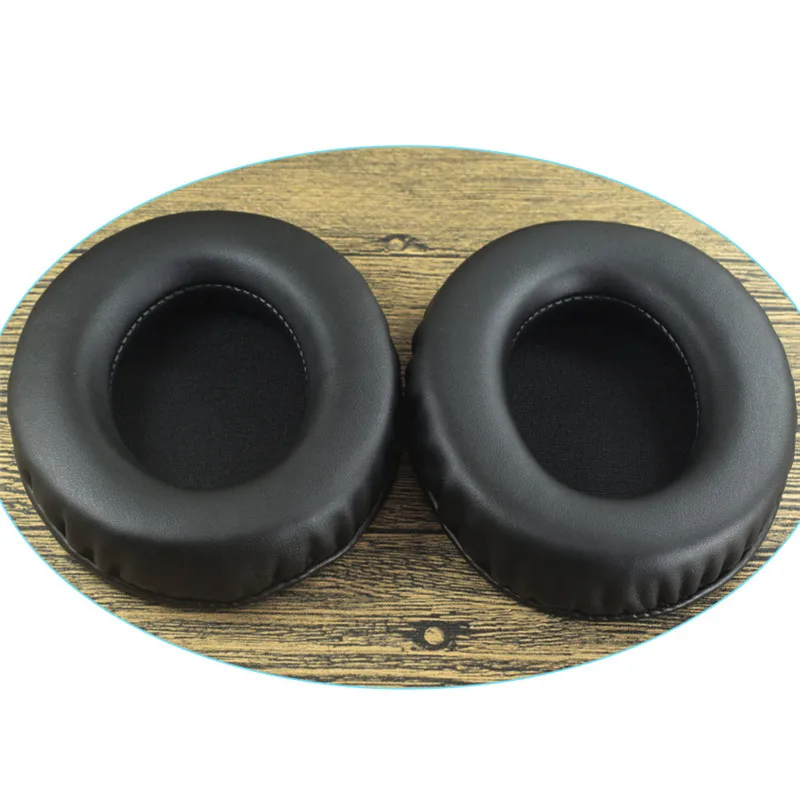 PU Leather Replacement Ear Pads for TAKSTAR PRO80 Headphones Memory Foam Ear Pads Cushion Repair Parts Accessories velvet fabric PU Leather - Цвет: PU Leather