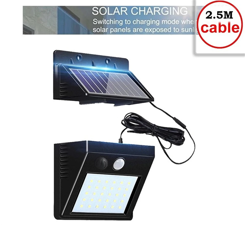 

30 LED PIR Motion Sensor Solar Light Waterproof Outdoors Energy Saving Street LED Lamp Yard Path Solar Garden Light indoor home
