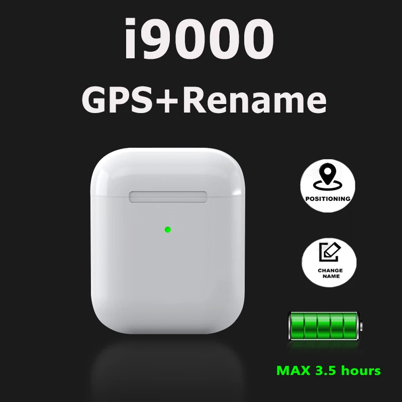 

i9000 Tws Aire 2 Wireless Bluetooth Earphone Rename Wireless Charging Earbuds Copy 1:1 PK i200 i12 i1000 i90000 Pro TWS