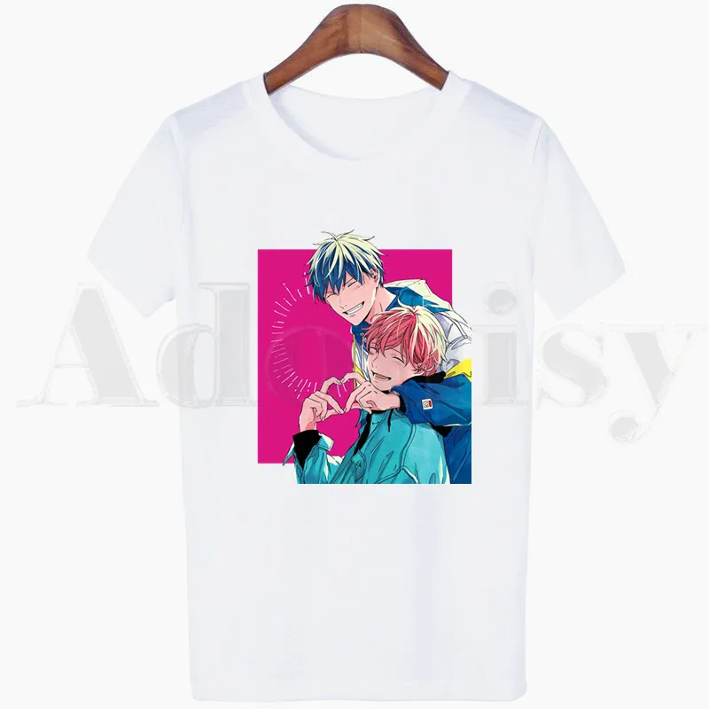 Женские футболки с короткими рукавами Yaoi Bl Give Anime Manga Music винтажные Harajuku