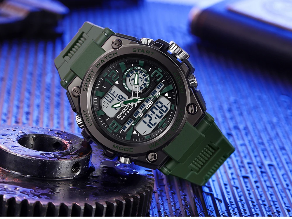 Waterproof Sport Military Wristwatch