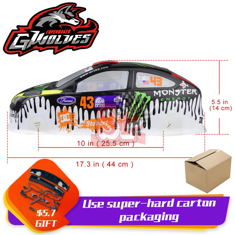 37 видов 1/10 RC автомобиль 195/190 мм ПВХ Окрашенный корпус с хвостом для 1:10 RC хобби гоночный Дрифт автомобиль hsp yokomo hpi ZD TAMIYA